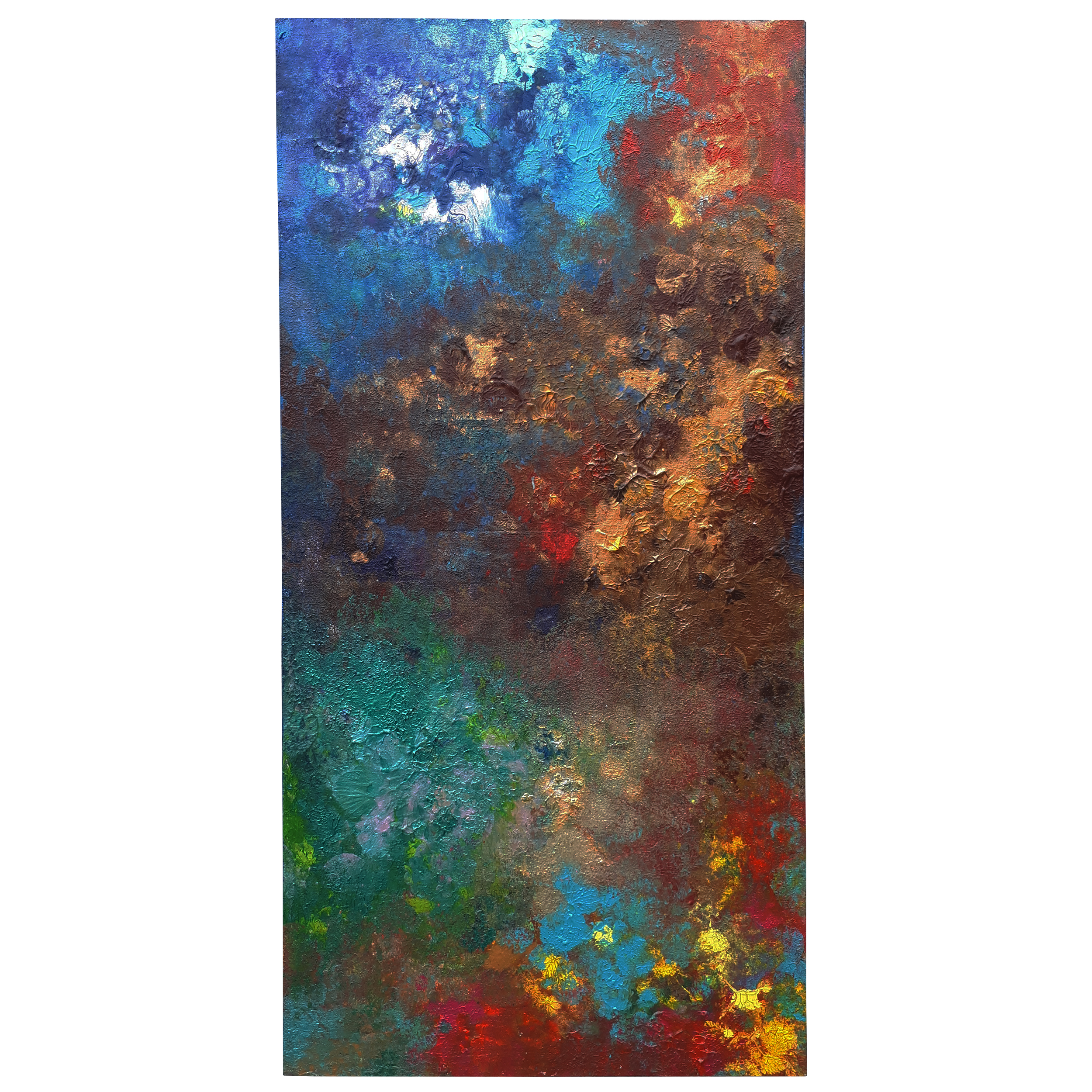 تابلو نقاشی مدل کهکشان کد 1208