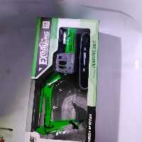 ماکت ماشین بیل میکانیکی قرمز باجعبه