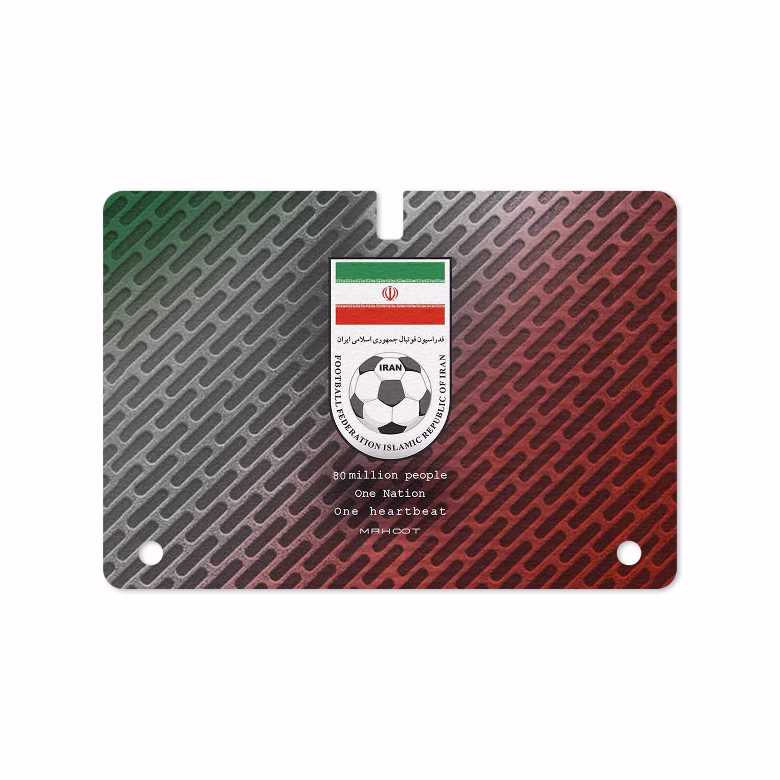 برچسب پوششی ماهوت مدل Iran-National-Football-Team مناسب برای تبلت سامسونگ Galaxy Tab S 10.5 2014 T800
