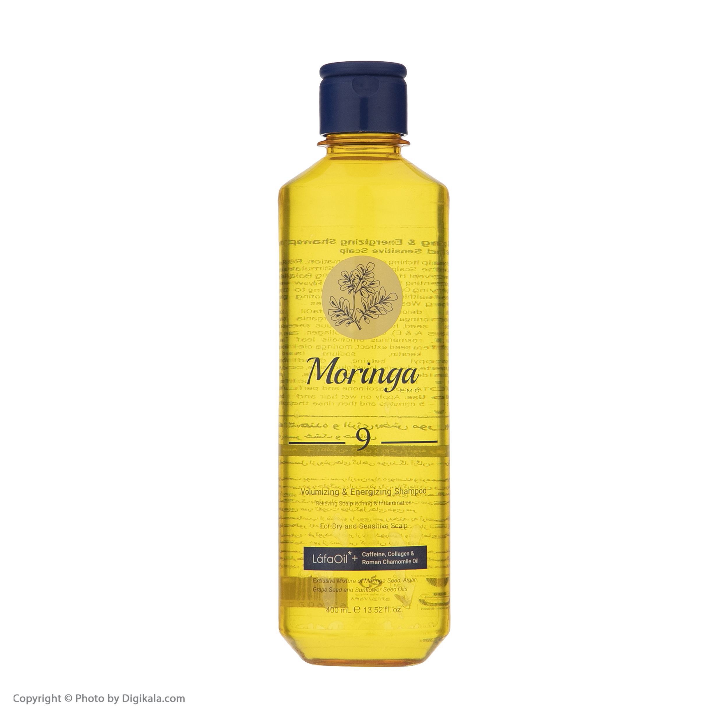 شامپو مو مورینگا امو مدل SH09 حجم 400 میلی لیتر