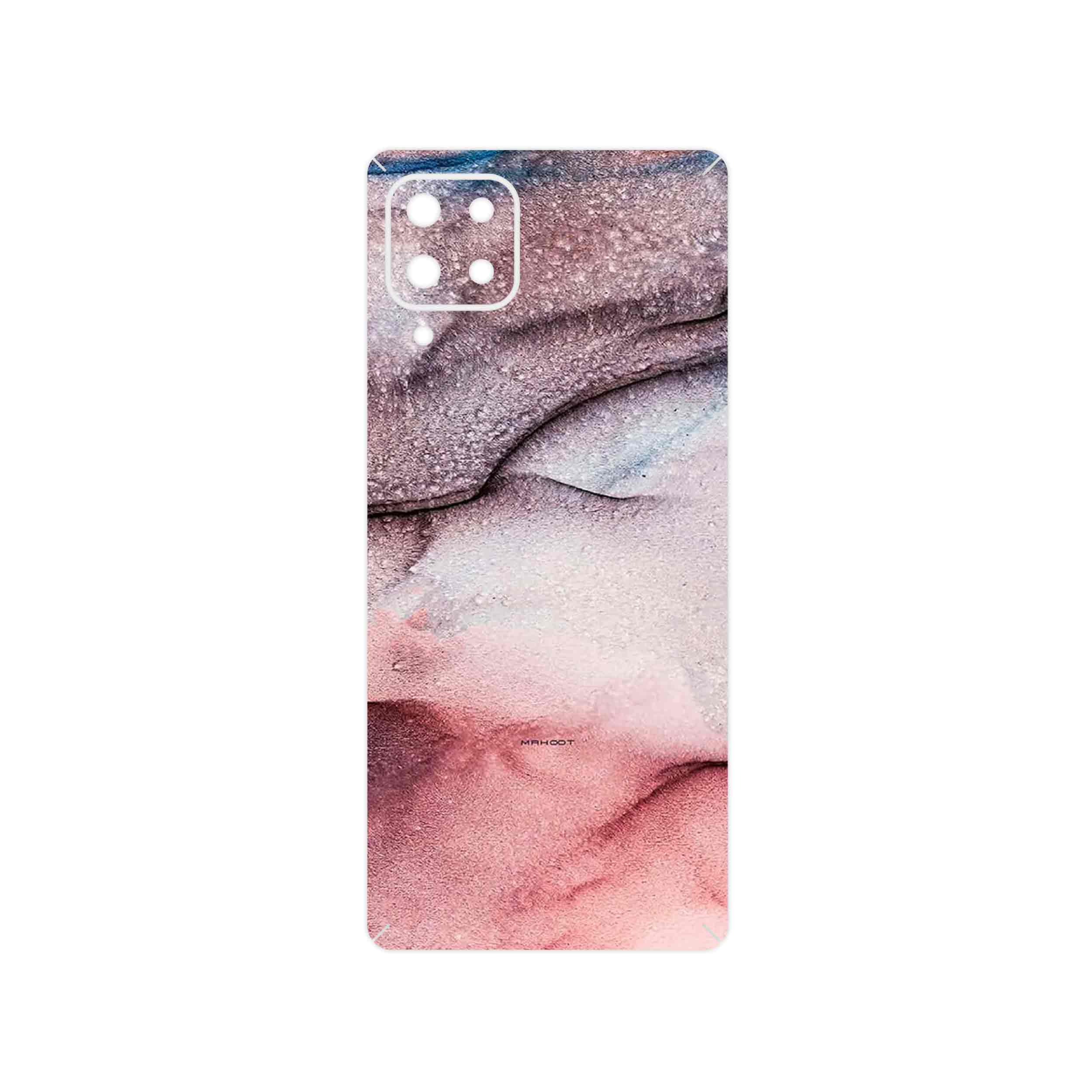 برچسب پوششی ماهوت مدل Smoky pink marble مناسب برای گوشی موبایل سامسونگ Galaxy M62