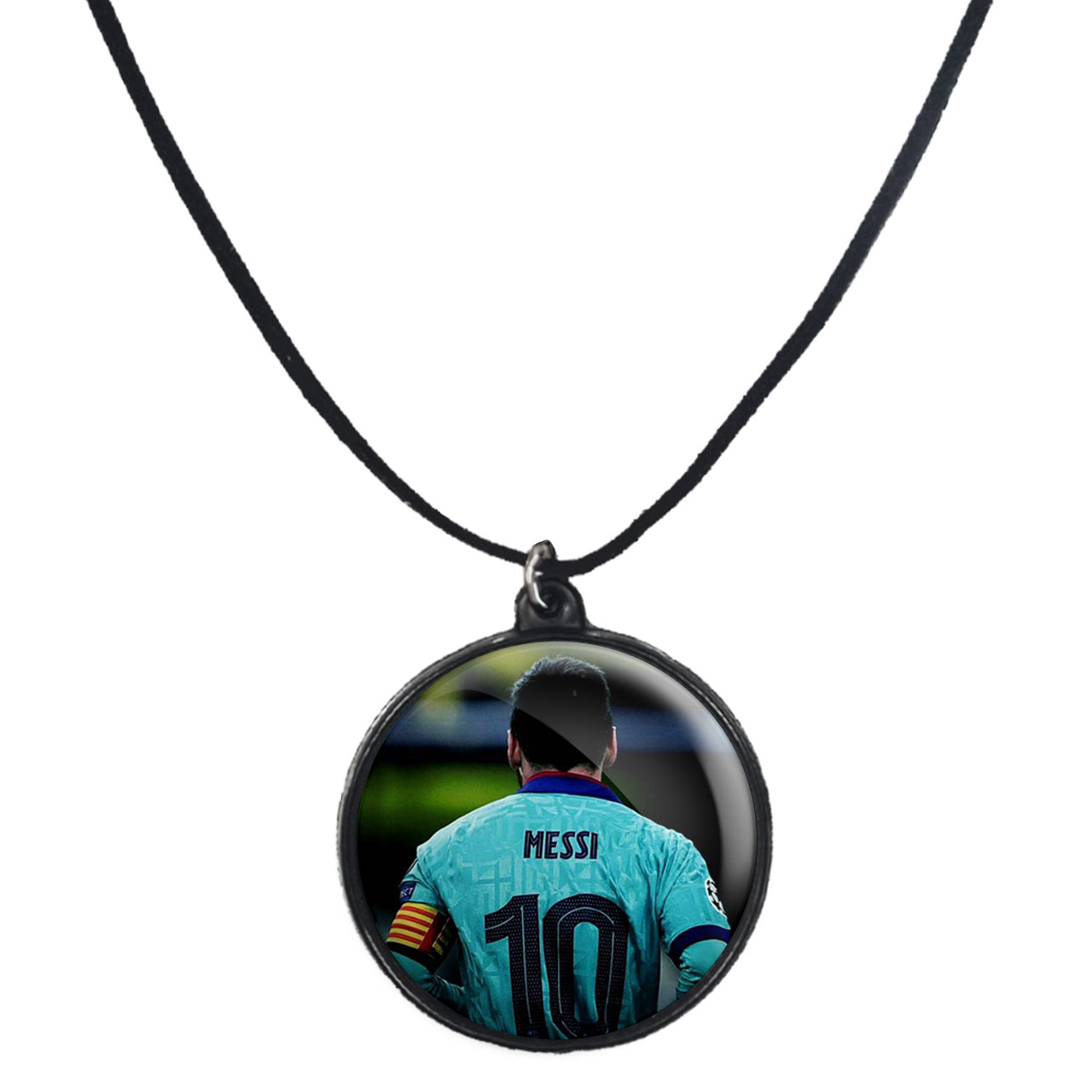 گردنبند پرمانه طرح مسی کد pmb.8779 مدل دو طرفه