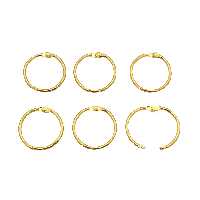 حلقه کلاسور مدل باز شو کد GD30 بسته 6 عددی