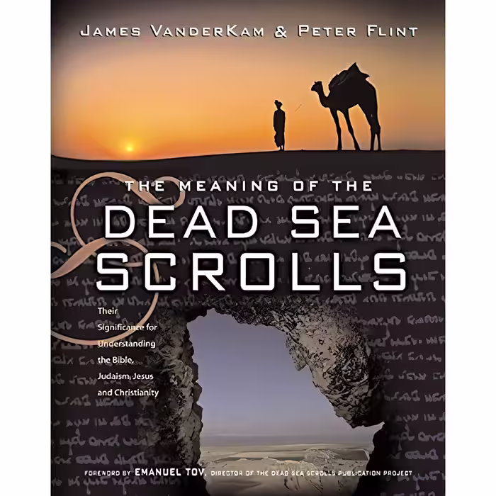 کتاب زبان اصلی The Meaning of the Dead Sea Scrolls انتشارات HarperOne