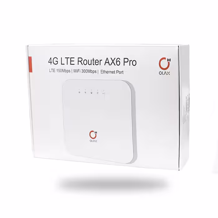 مودم 3G/4G اولاکس مدل AX6 Pro به همراه سیم کارت و 400 گیگ اینترنت 