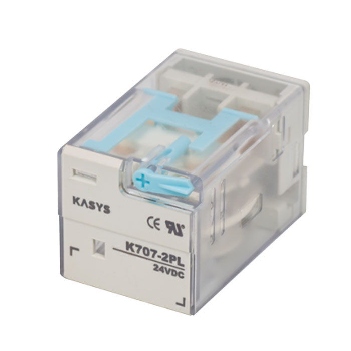 رله دو کنتاکت 8 پایه 10 آمپر 48 ولت DC