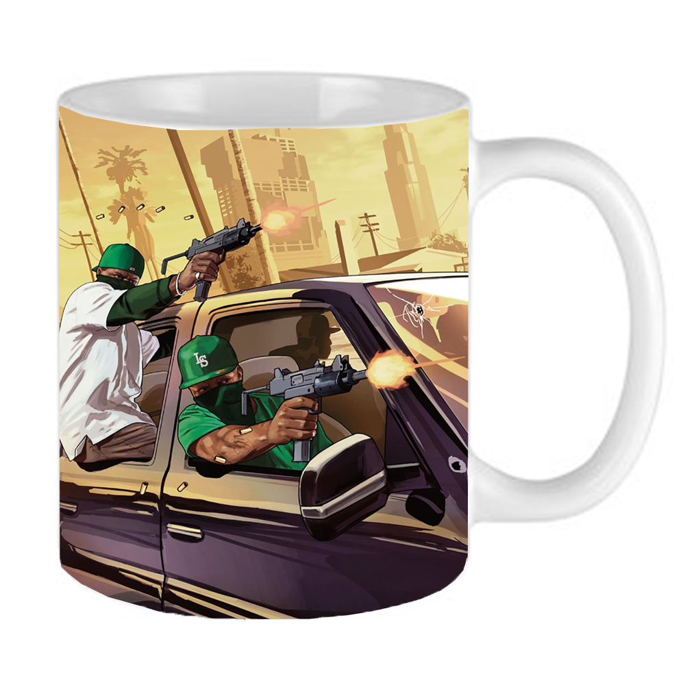 ماگ طرح جی تی ای مدل GTA 40