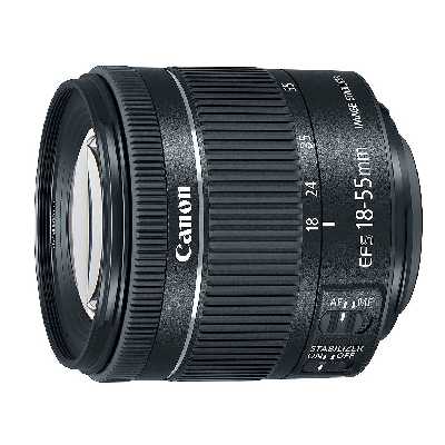 لنز دوربین کانن مدل EFS18-55mm stm  کد no box