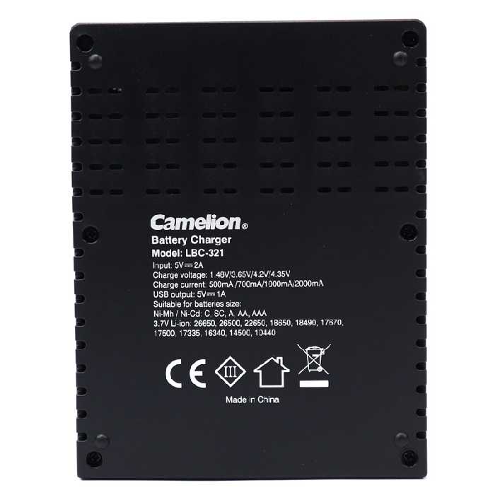 شارژر باتری کملیون مدل LBC-321