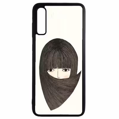 کاور طرح دختر کد 110646 مناسب برای گوشی موبایل سامسونگ galaxy a50