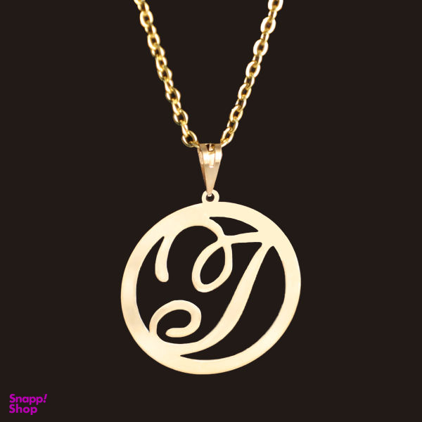 گردنبند طلا 18 عیار زنانه سانا گالری مدل M کد D9819