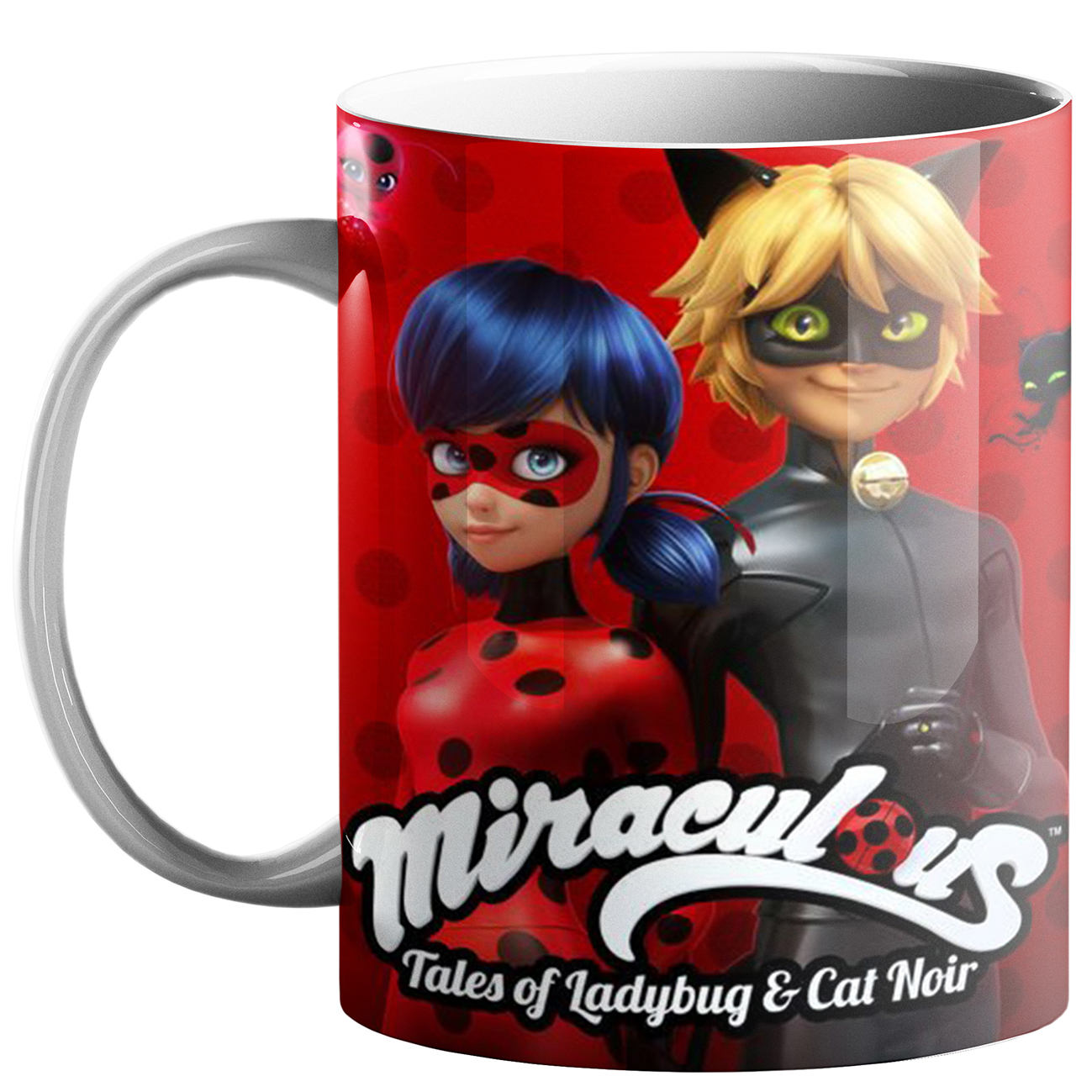 ماگ طرح دختر کفشدوزکی کد K14