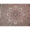 فرش ماشینی زمرد مشهد مدل 37000 زمینه بژ