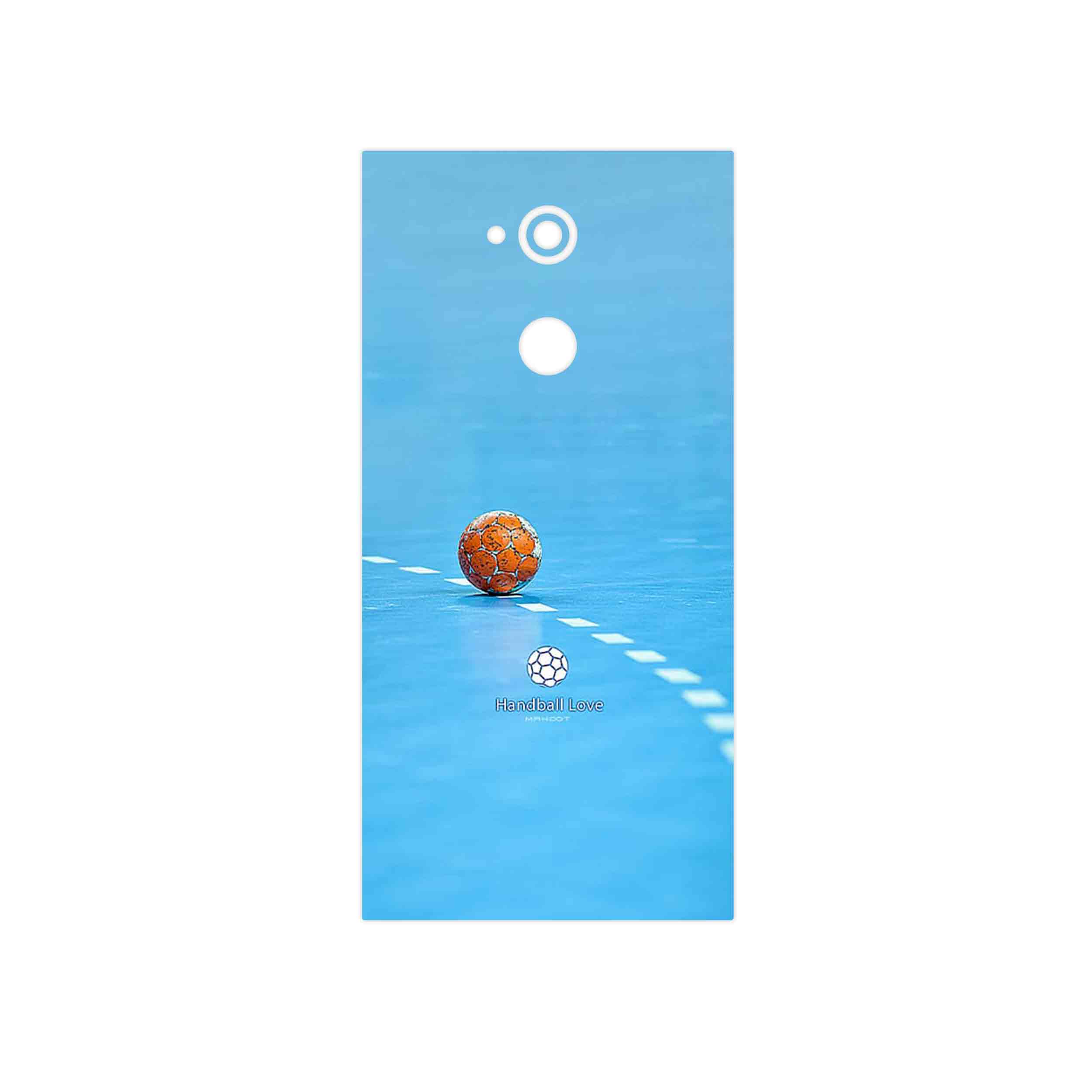 برچسب پوششی ماهوت مدل Handball مناسب برای گوشی موبایل سونی Xperia XA2 Ultra