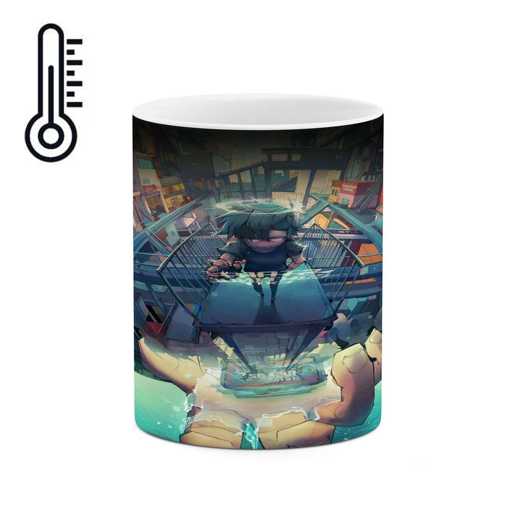 ماگ حرارتی کاکتی طرح انیمه مدل mgh15891