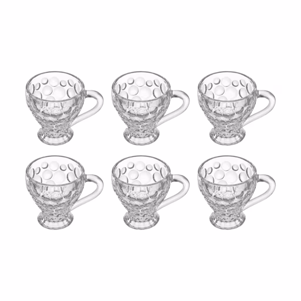 استکان نوری تازه مدل ملانی 330302W بسته 6 عددی