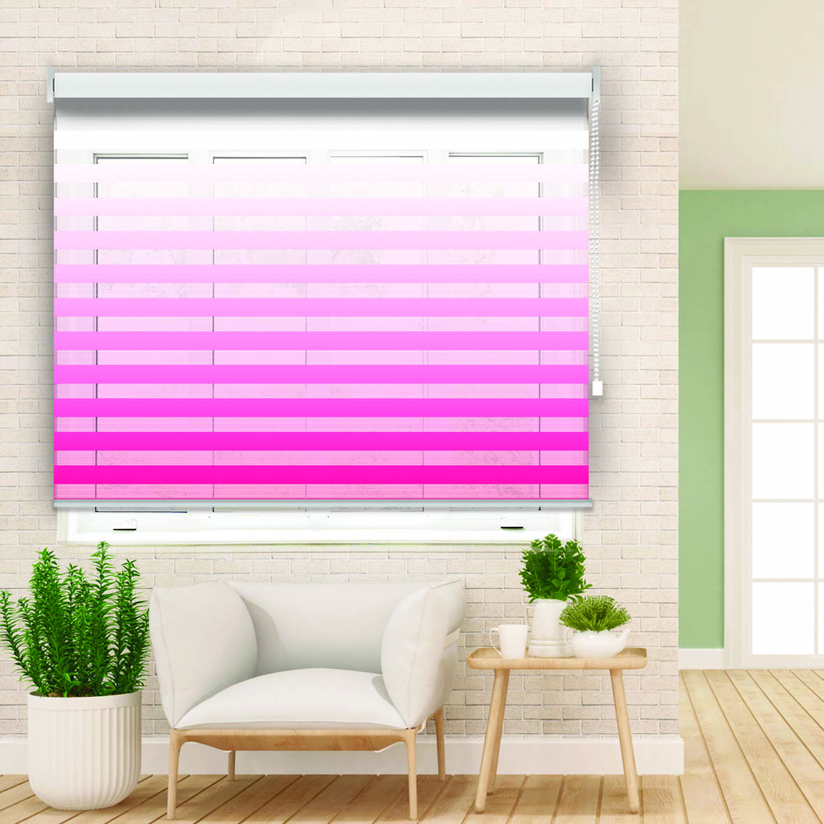  پرده زبرا مدل HS-2 سایز 135x180 سانتی متر