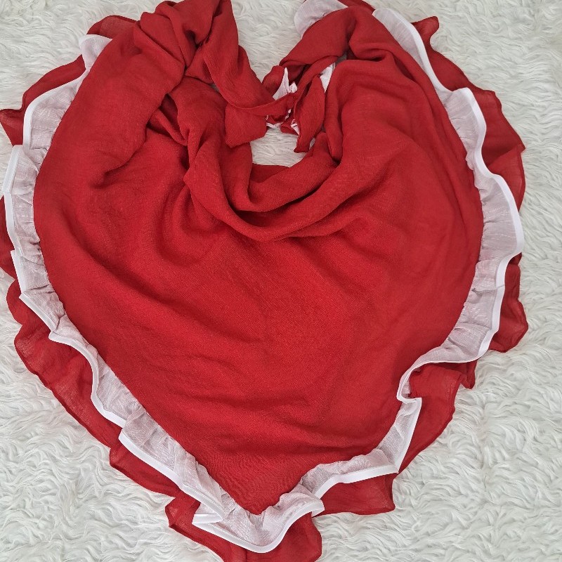روسری وال اسلپ چیندار زنانه