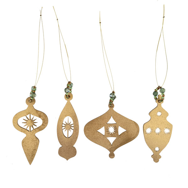 آویز تزیینی مدل H003 مجموعه 4 عددی