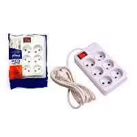 چندراهی برق پیکو 6 راهی برق مناسب مصارف برقی خانگی  مناسب لوازم برقی صوتی و تصویری  و گوشی  و کامپیوتر   

