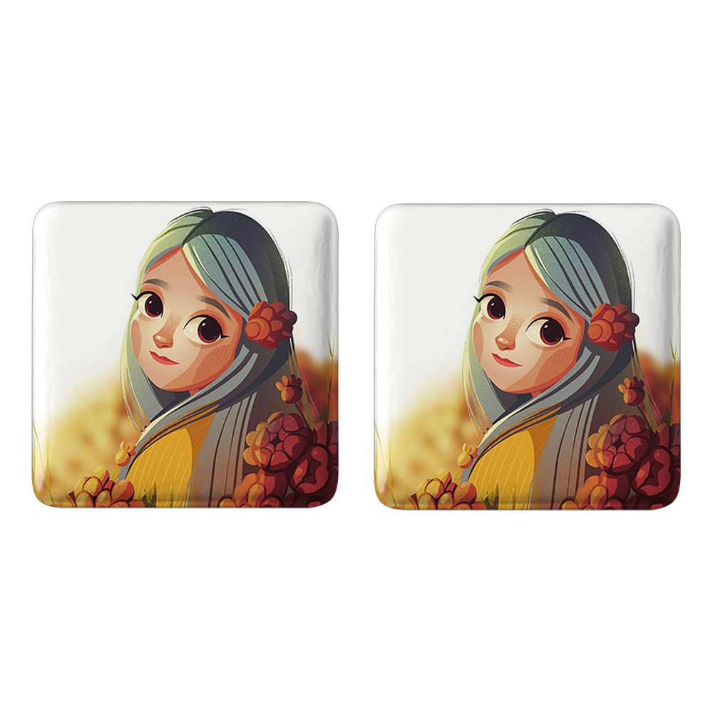 پیکسل خندالو مدل دختر کد 5507 به همراه مگنت