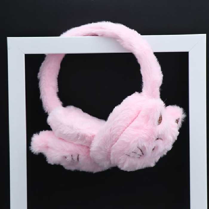 هدفن بچه گانه طرح گربه رنگ صورتی 60198