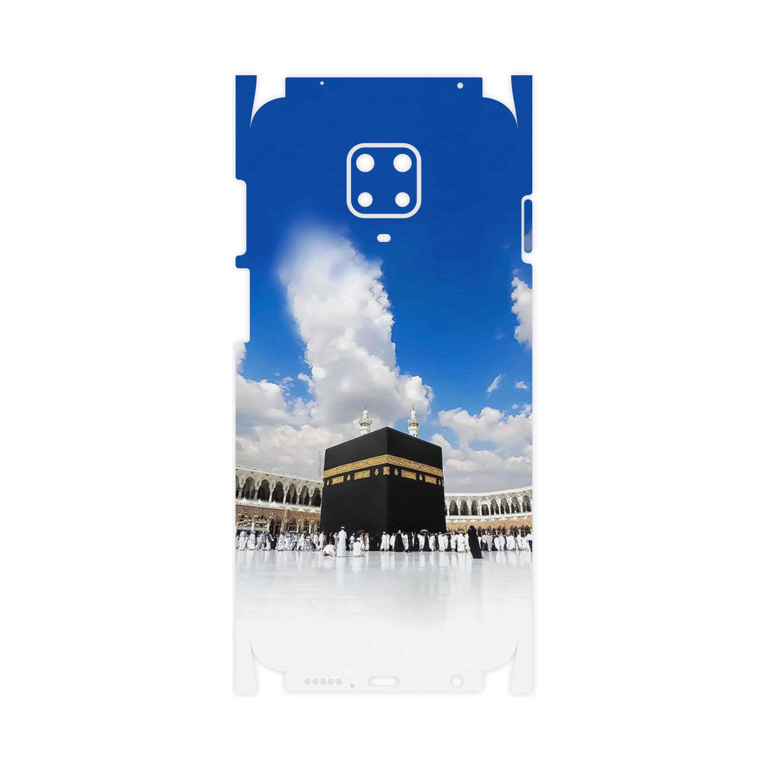 برچسب پوششی ماهوت مدل Kaaba-FullSkin مناسب برای گوشی موبایل شیائومی Redmi Note 9 Pro