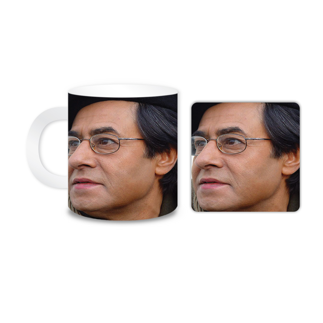 ماگ مدل خسروشکیبایی کد 1111 به همراه زیر لیوانی