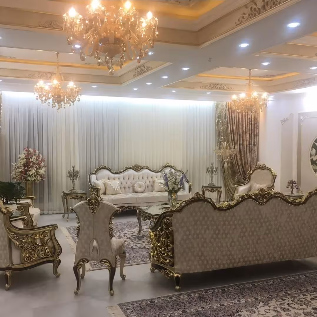 مبل سلطنتی استیل سلطان ارسال با باربری پس کرایه