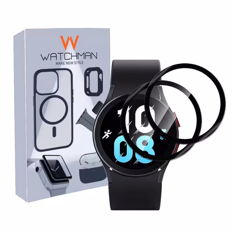 محافظ صفحه نمایش نانو واچ من مدل pmma-WM مناسب برای ساعت هوشمند سامسونگ Galaxy Watch Active 44mm / Active 2 44mm بسته دو عددی | کالا برتری