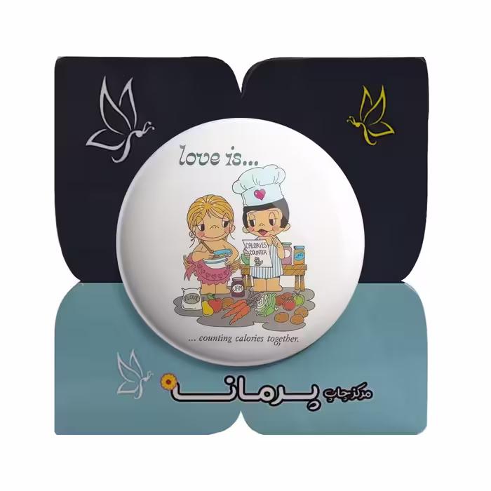 پیکسل پرمانه طرح دختر و پسر آشپز مدل pm.5301