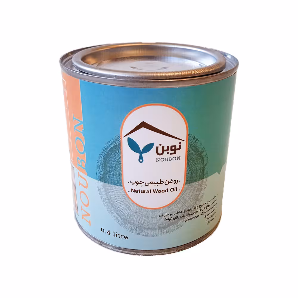 روغن طبیعی چوب بلوطی نوبن کد 1095 حجم 400 میلی لیتر