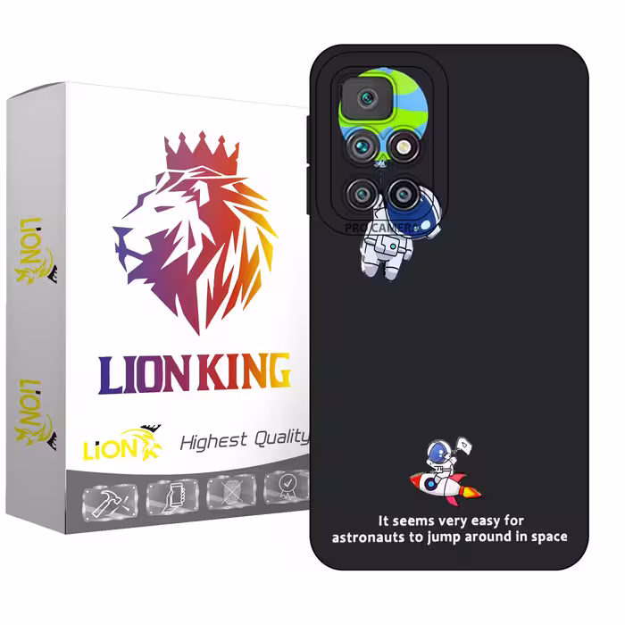 کاور لاین کینگ مدل فضاپیما مناسب برای گوشی موبایل شیائومی Redmi 10/10 Prime