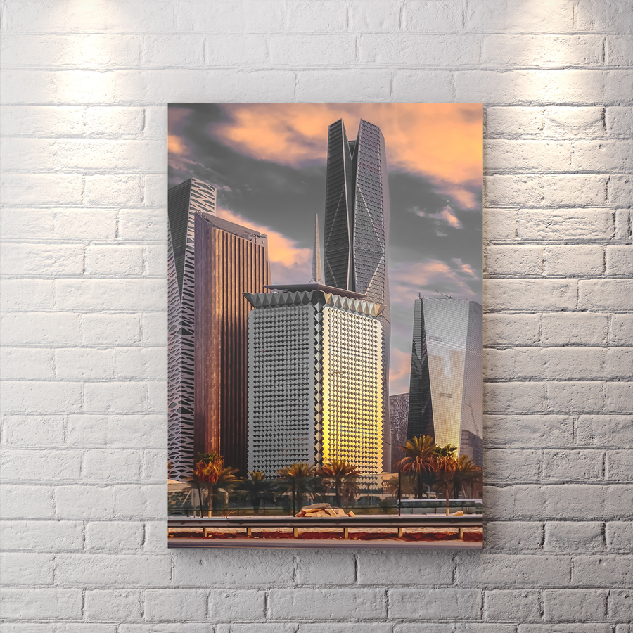 تابلو شاسی شیک مشاور املاک طرح ساختمان WA-2008