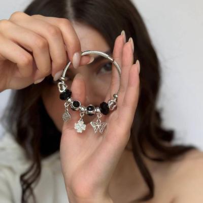 دستبند پاندورا مشکی