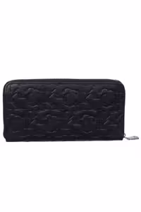 کیف پول مشکی زنانه K60K609823 BDS اورجینال Calvin Klein