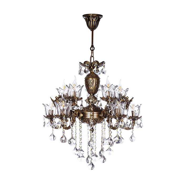 لوستر دایکاست چشمه نور ۱۰ شعله کد S3515/5-A