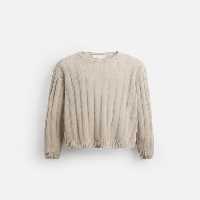 پلیور لینن مردانه زارا 100% LINEN RIBBED SWEATER | تهران زارا TehranZara