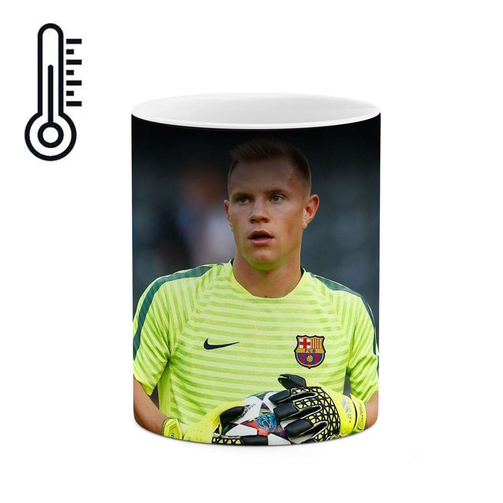 ماگ حرارتی طرح دروازه بان Ter Stegen مدل mgph12404