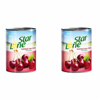 کمپوت آلبالو لون استار - 370 گرم بسته 2 عددی