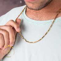 زنجیر مردانه استن استیل | CA78