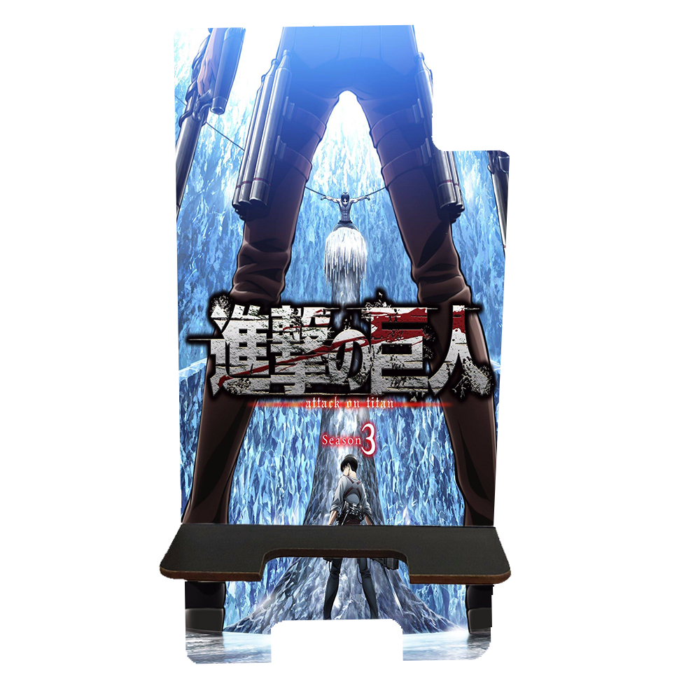 پایه نگهدارنده گوشی موبایل طرح Attack on Titan کد ht7
