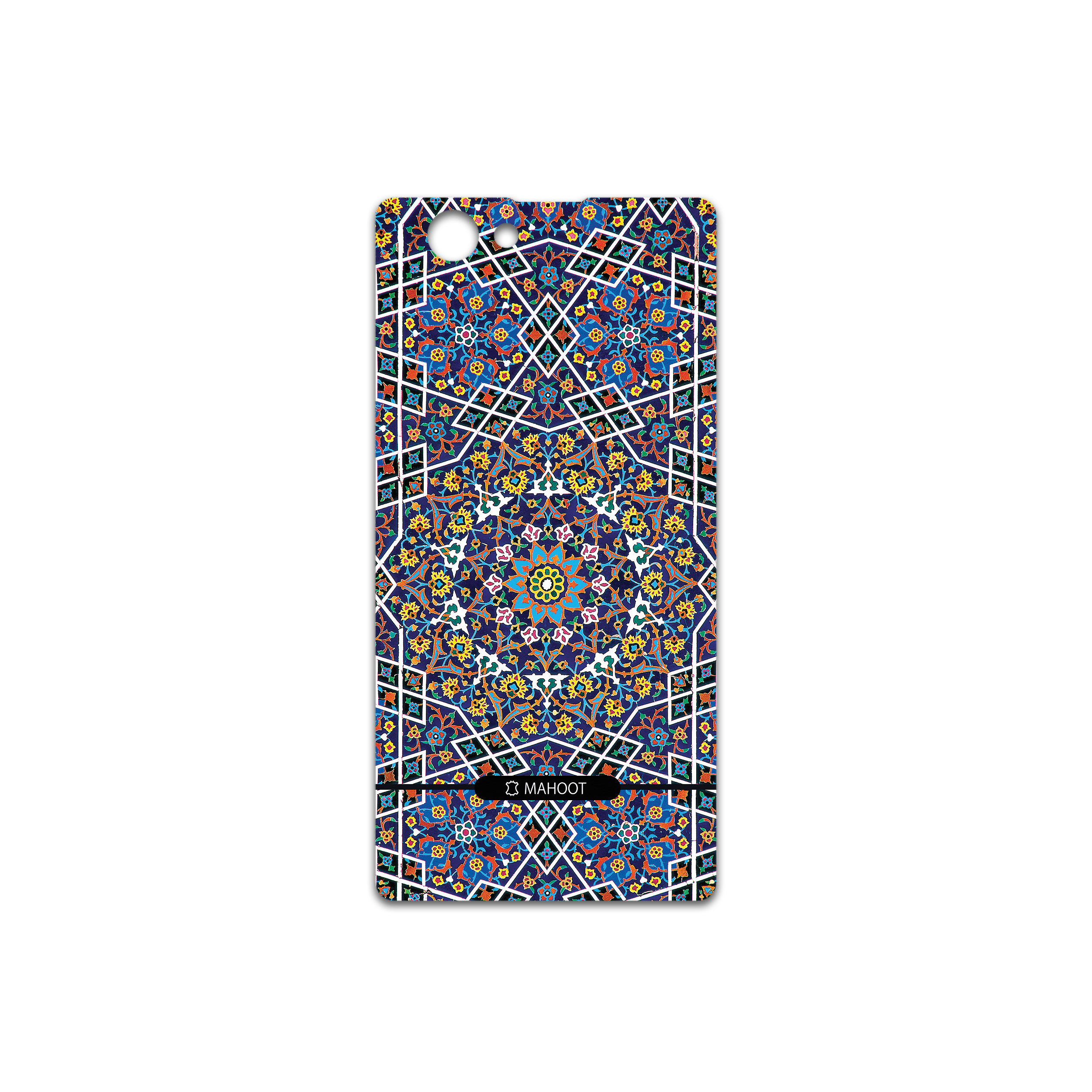 برچسب پوششی ماهوت مدل Imam-Reza Shrine-Tile مناسب برای گوشی موبایل سونی Xperia Z1 Compact