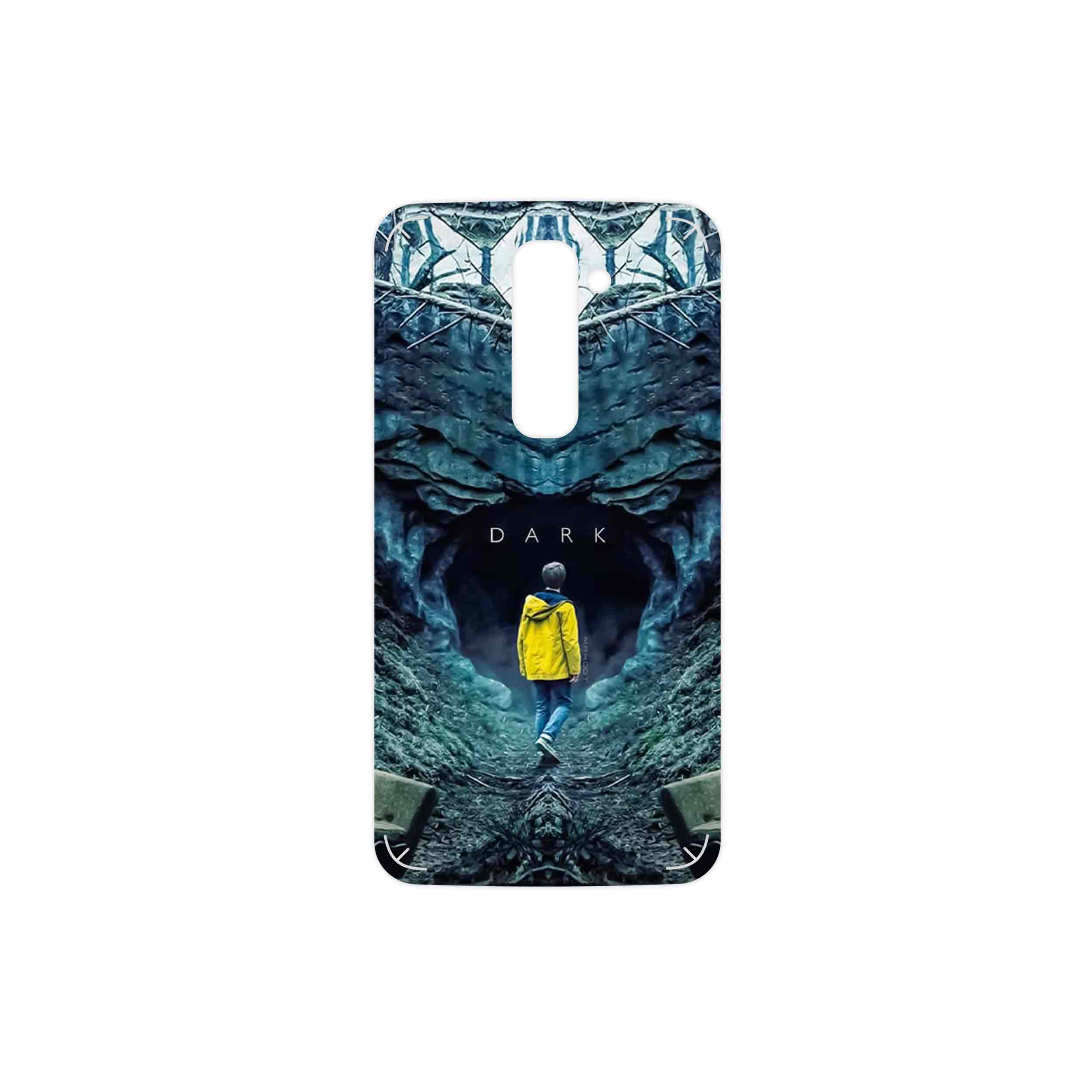 برچسب پوششی ماهوت مدل Dark مناسب برای گوشی موبایل ال جی G2