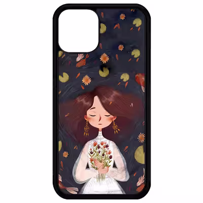 کاور طرح دختر مدل CHL50326 مناسب برای گوشی موبایل اپل iPhone 11 Pro Max