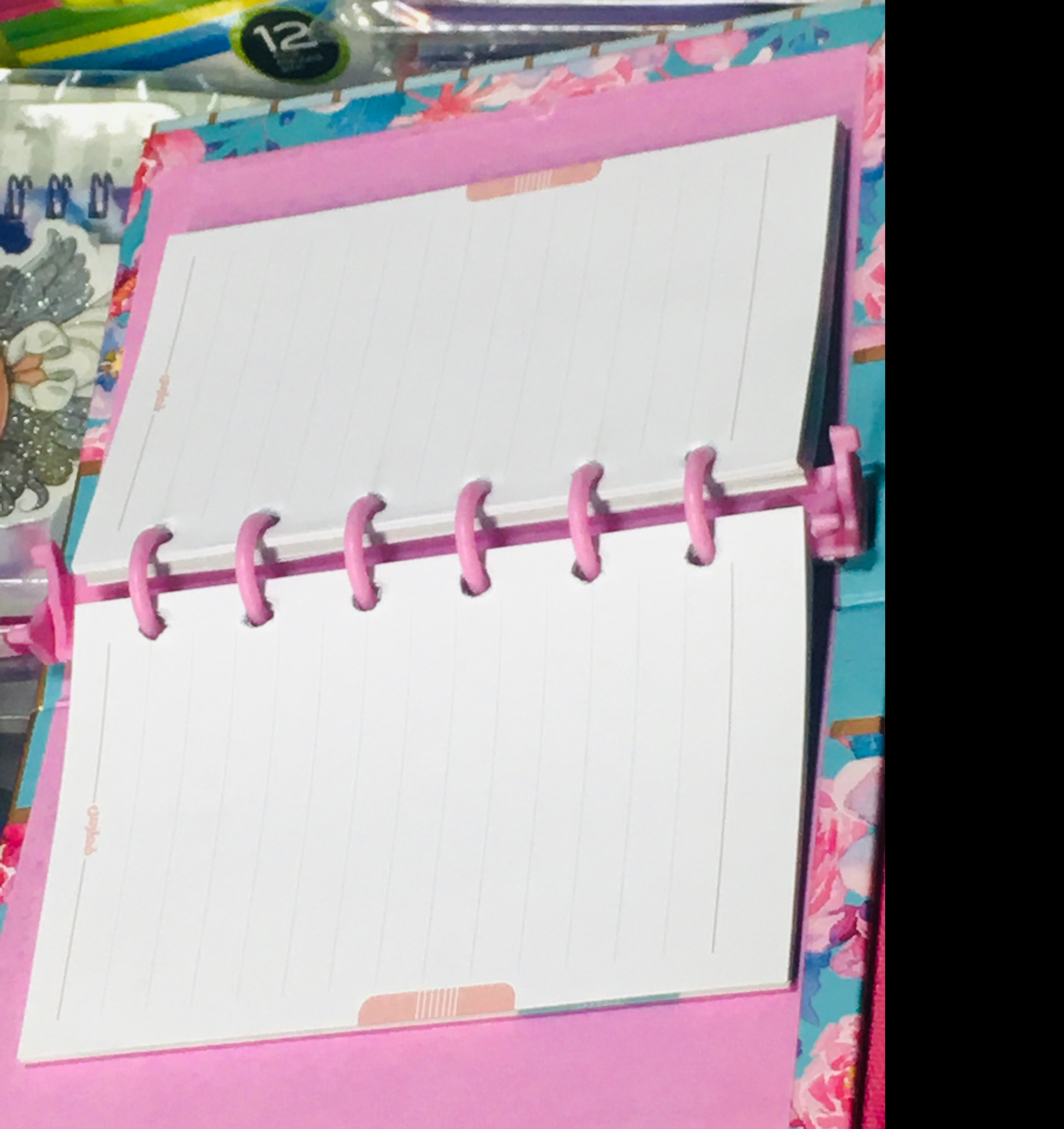 دفترچه یادداشت کلاسوری کیوت لاکچری 