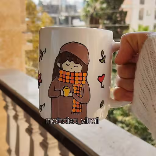 ماگ دخترک ویترای
