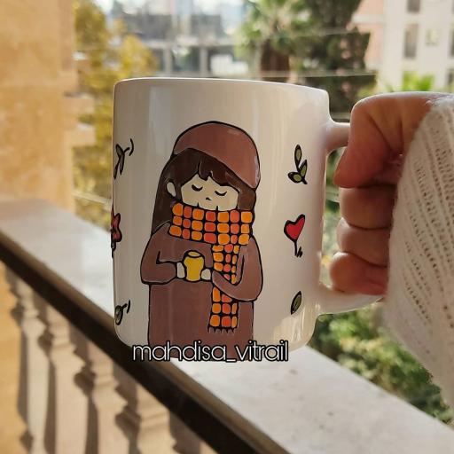 ماگ دخترک ویترای