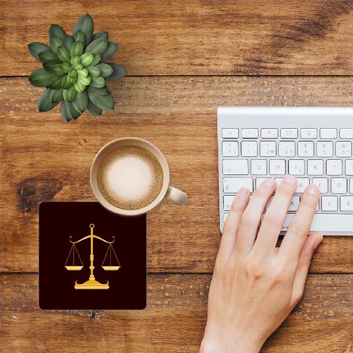 زیر لیوانی طرح وکیل مدل MC1540