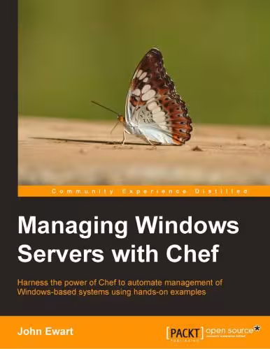 خرید و دانلود نسخه کامل کتاب Managing Windows Servers with Chef